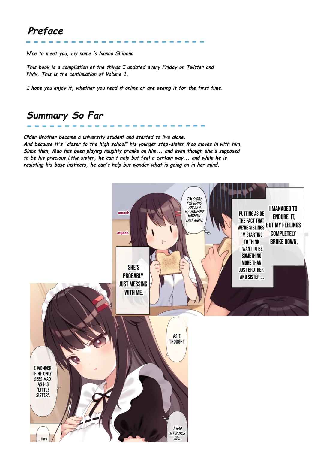 Ore no Ie no Koakuma Imouto Chapter 42.5 page 2
