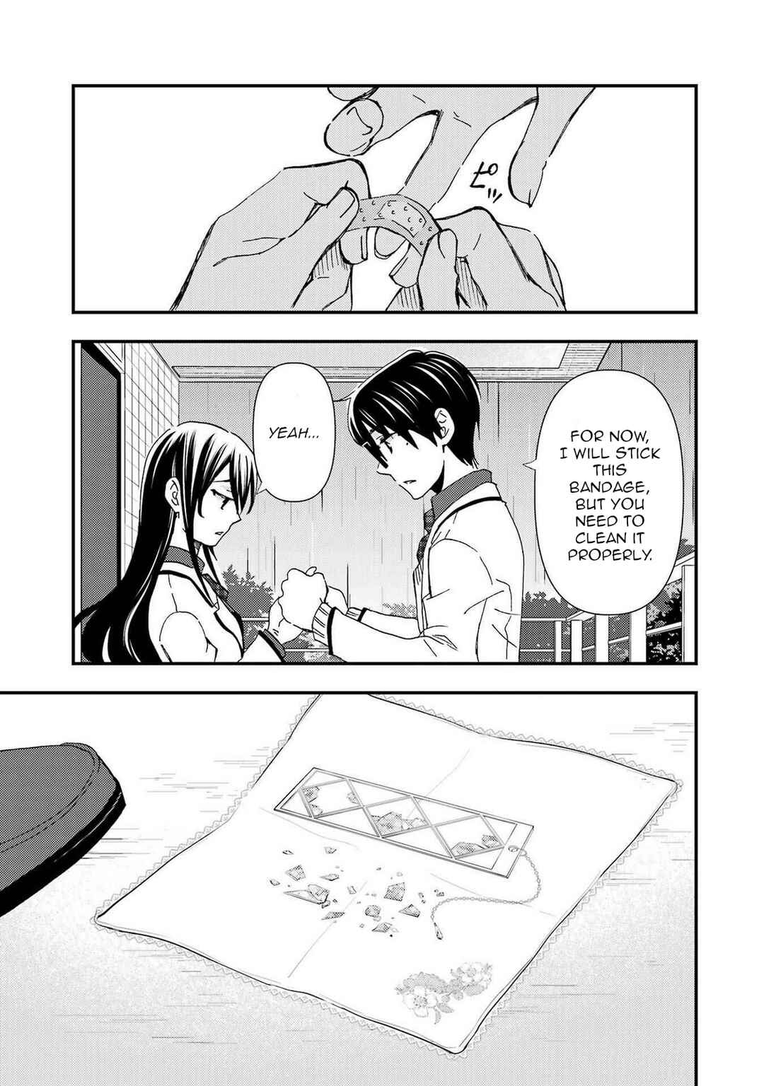 Ore wa Shiranai Uchi ni Gakkouichi no Bishoujo o Kudoiteita Rashii: Baito-saki no Soudan Aite ni Ore no Omoibito no Hanashi o Suru to Kanojo wa Naze ka Tere Hajimeru Chapter 14 page 0
