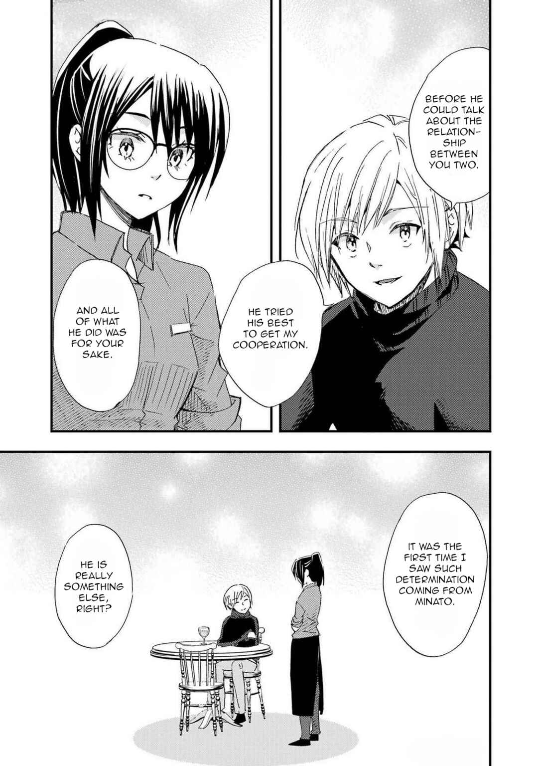 Ore wa Shiranai Uchi ni Gakkouichi no Bishoujo o Kudoiteita Rashii: Baito-saki no Soudan Aite ni Ore no Omoibito no Hanashi o Suru to Kanojo wa Naze ka Tere Hajimeru Chapter 18.5 page 6