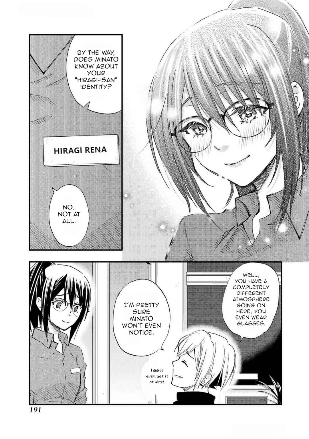 Ore wa Shiranai Uchi ni Gakkouichi no Bishoujo o Kudoiteita Rashii: Baito-saki no Soudan Aite ni Ore no Omoibito no Hanashi o Suru to Kanojo wa Naze ka Tere Hajimeru Chapter 18.5 page 8