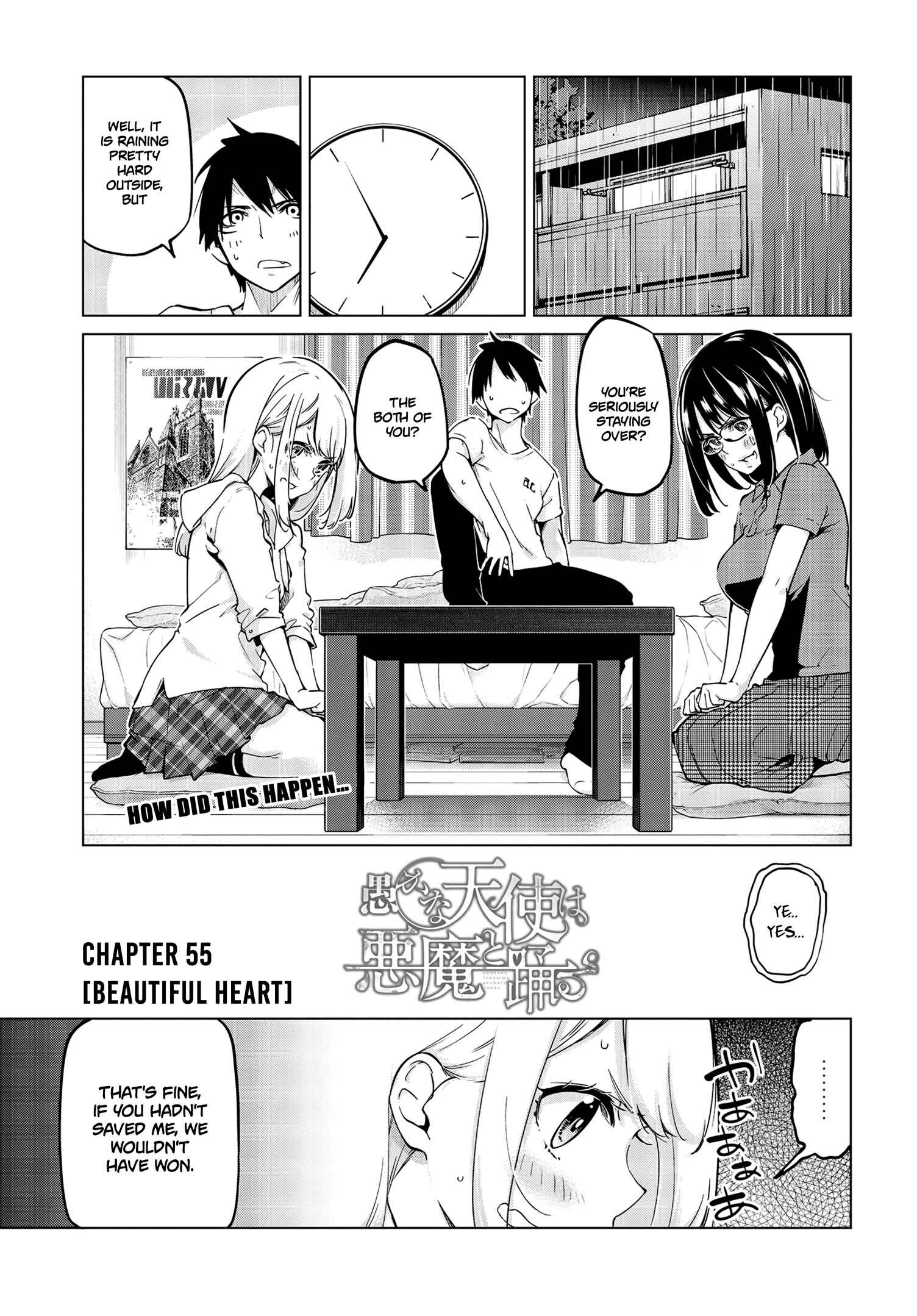 Oroka na Tenshi wa Akuma to Odoru Chapter 55 page 0