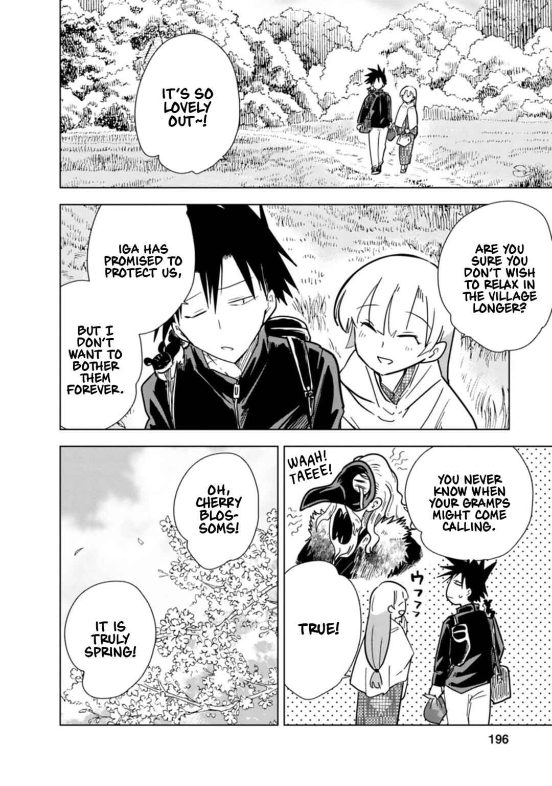Oshinobi Dousei Chapter 30 page 11