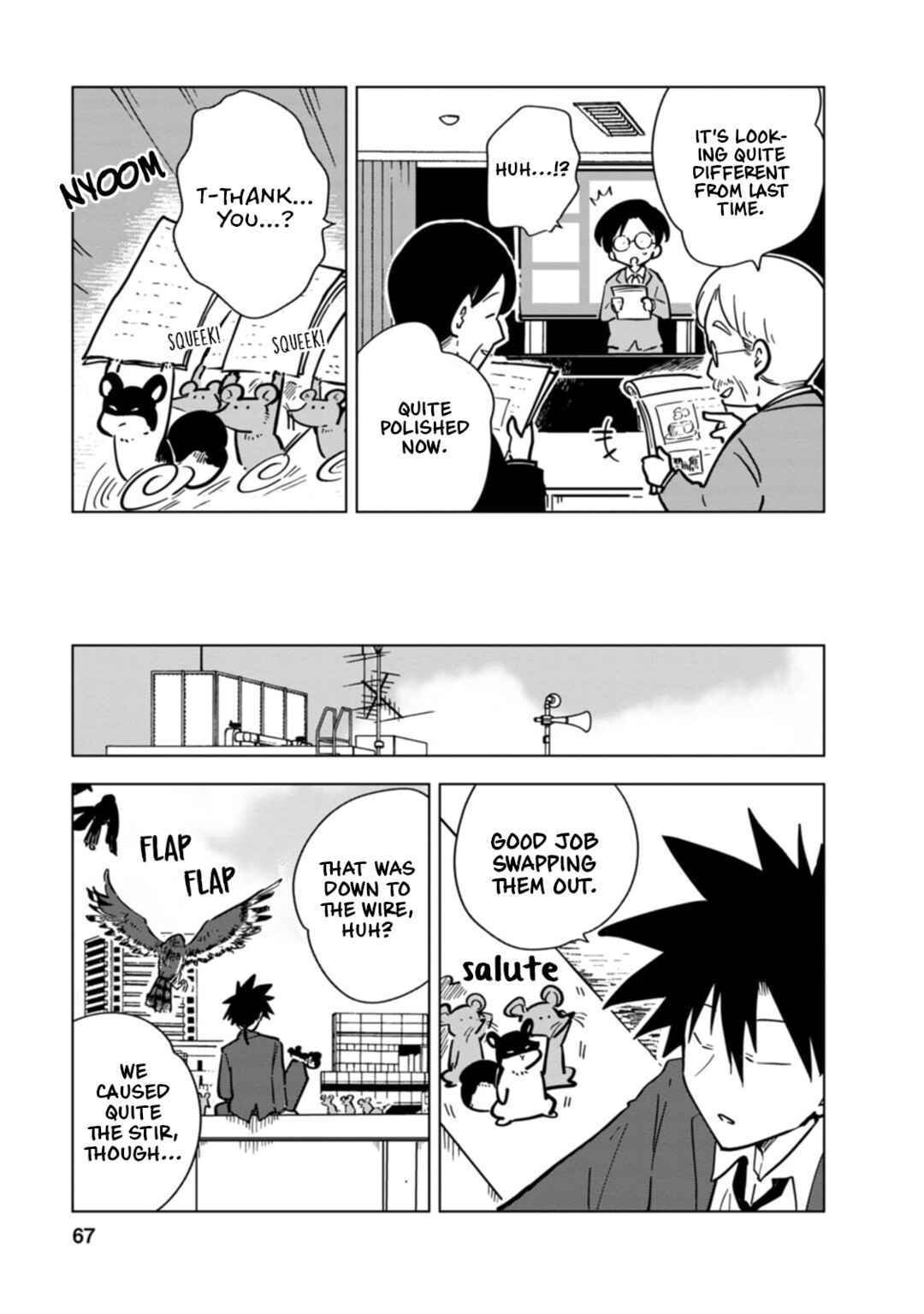 Oshinobi Dousei Chapter 7 page 9