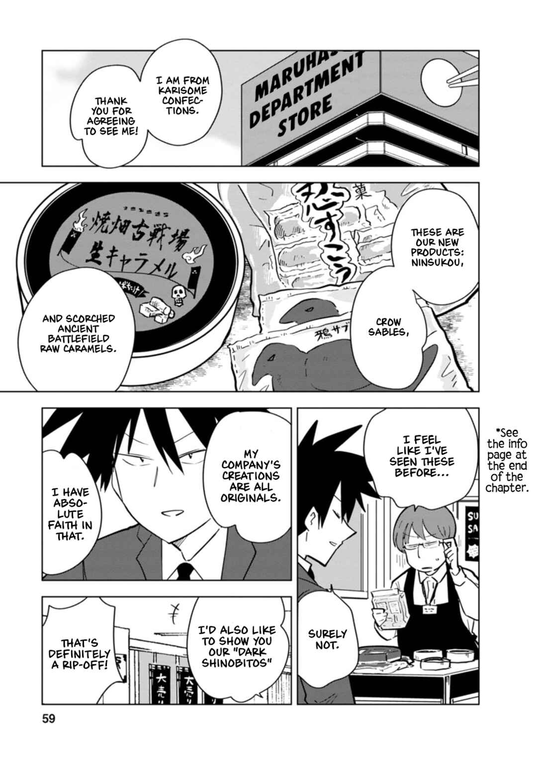 Oshinobi Dousei Chapter 7 page 2