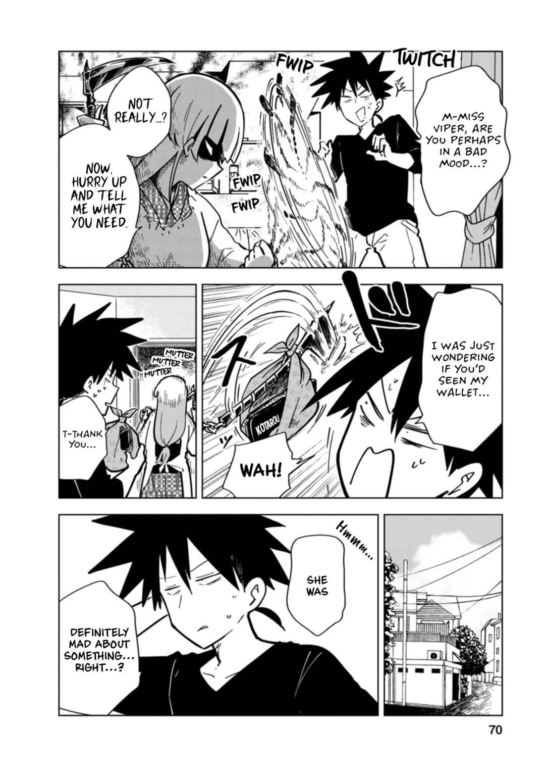 Oshinobi Dousei Chapter 8 page 1
