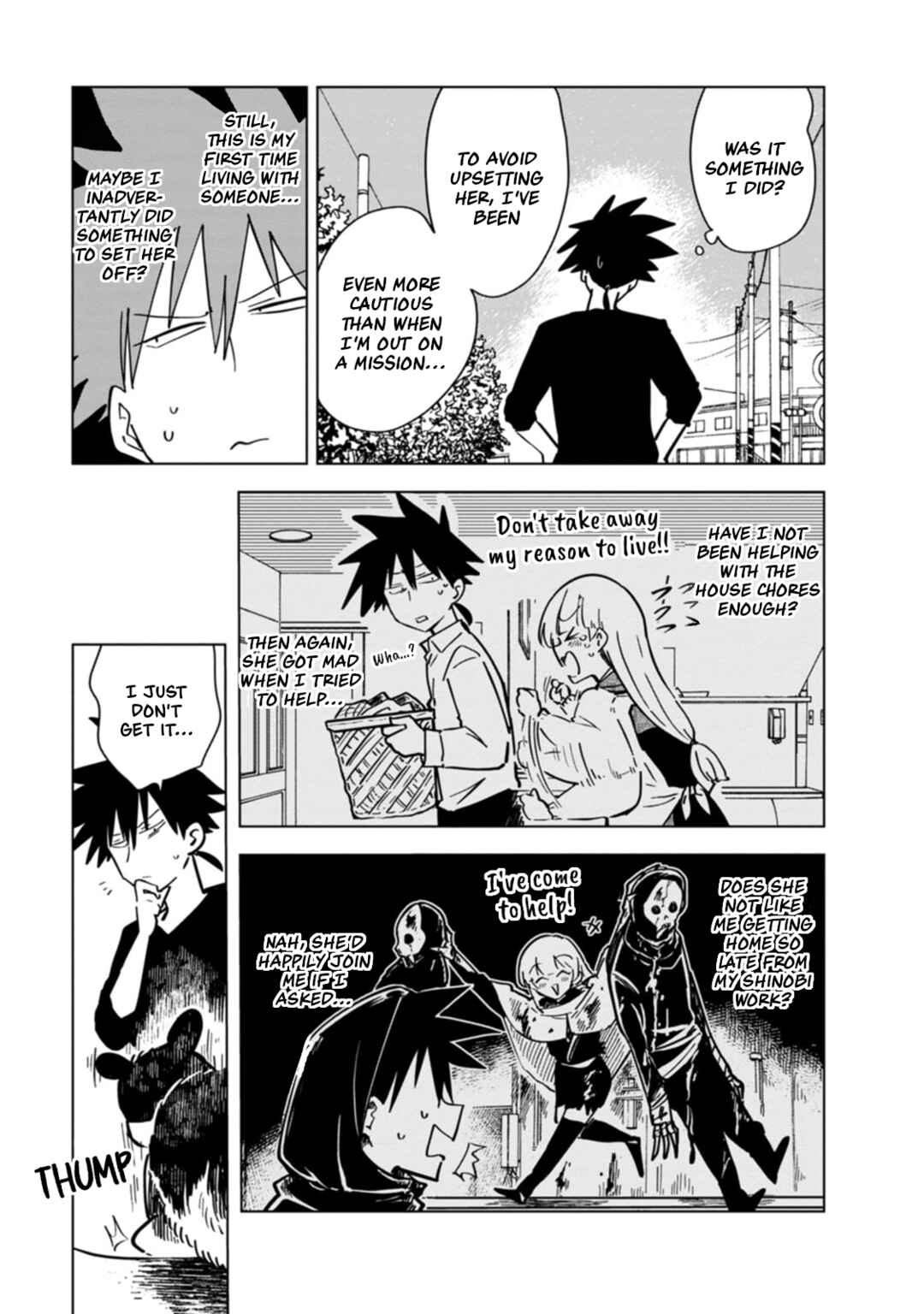 Oshinobi Dousei Chapter 8 page 2