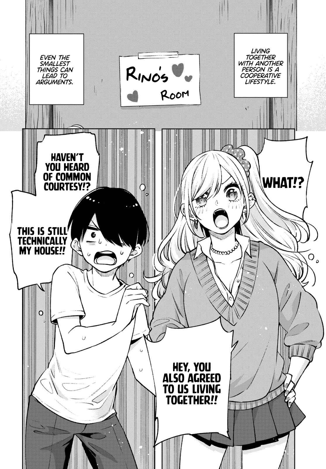 Otaku ni Otoku na Gal Gurashi Chapter 3 page 1