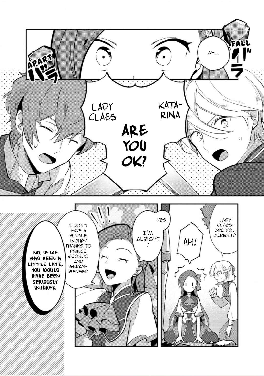 Otome Game no Hametsu Flag shika nai Akuyaku Reijou ni Tensei shite shimatta… Zettai Zetsumei! Hametsu Sunzen Hen Chapter 11 page 17