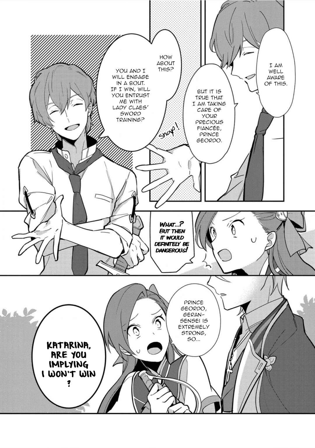 Otome Game no Hametsu Flag shika nai Akuyaku Reijou ni Tensei shite shimatta… Zettai Zetsumei! Hametsu Sunzen Hen Chapter 11 page 7