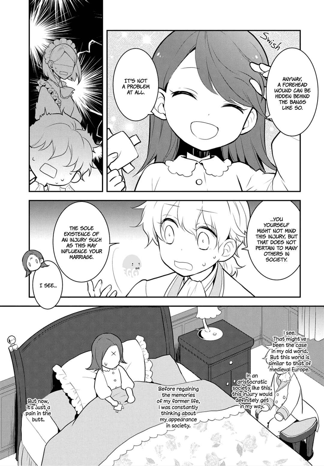 Otome Game no Hametsu Flag shika nai Akuyaku Reijou ni Tensei shite shimatta… Chapter 1 page 9