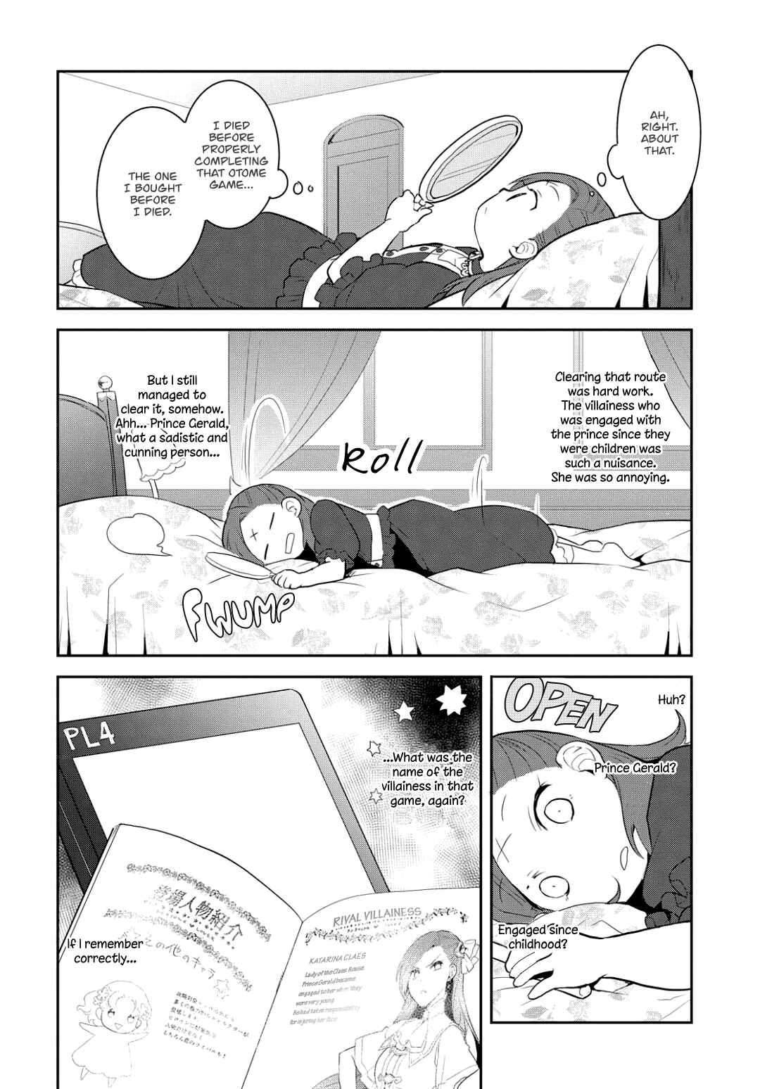 Otome Game no Hametsu Flag shika nai Akuyaku Reijou ni Tensei shite shimatta… Chapter 1 page 14