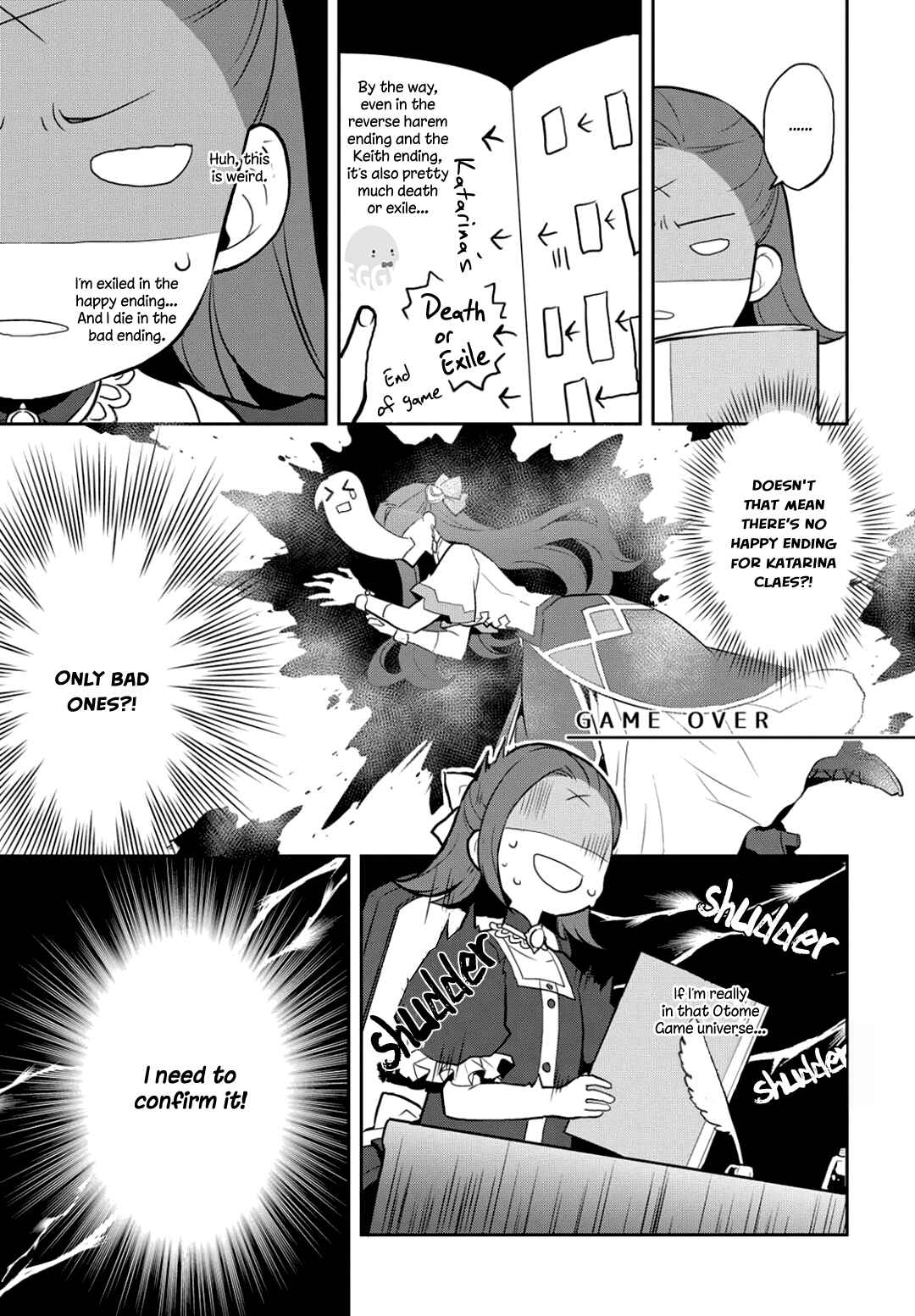 Otome Game no Hametsu Flag shika nai Akuyaku Reijou ni Tensei shite shimatta… Chapter 1 page 21