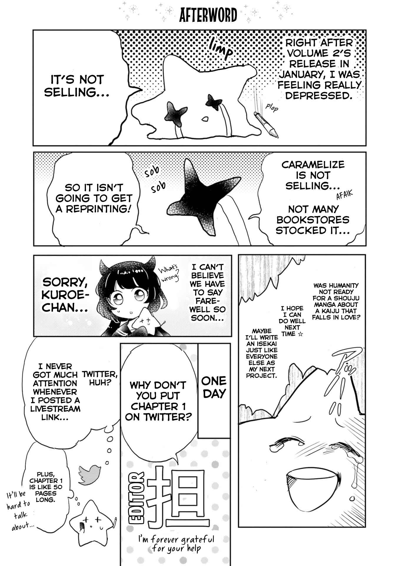 Otome Kaijuu Caramelize Chapter 16.5 page 0