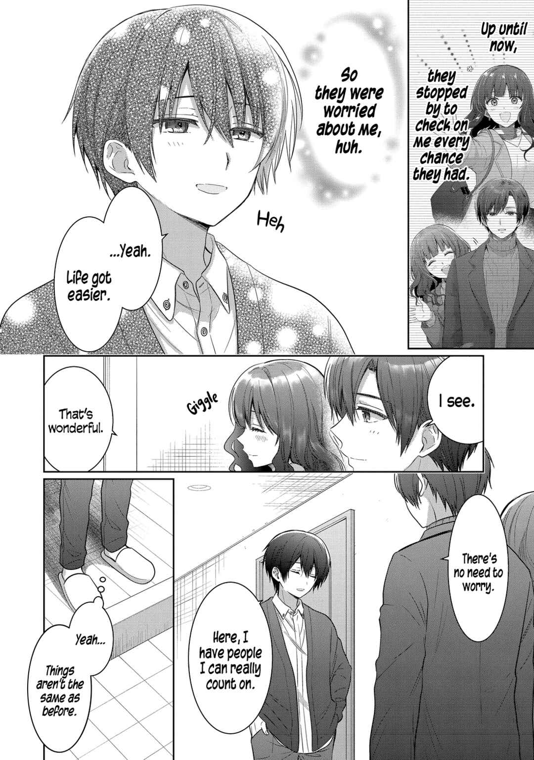 Otonari no Tenshi-sama ni Itsu no Ma ni ka Dame Ningen ni Sareteita Ken Chapter 15.4 page 1