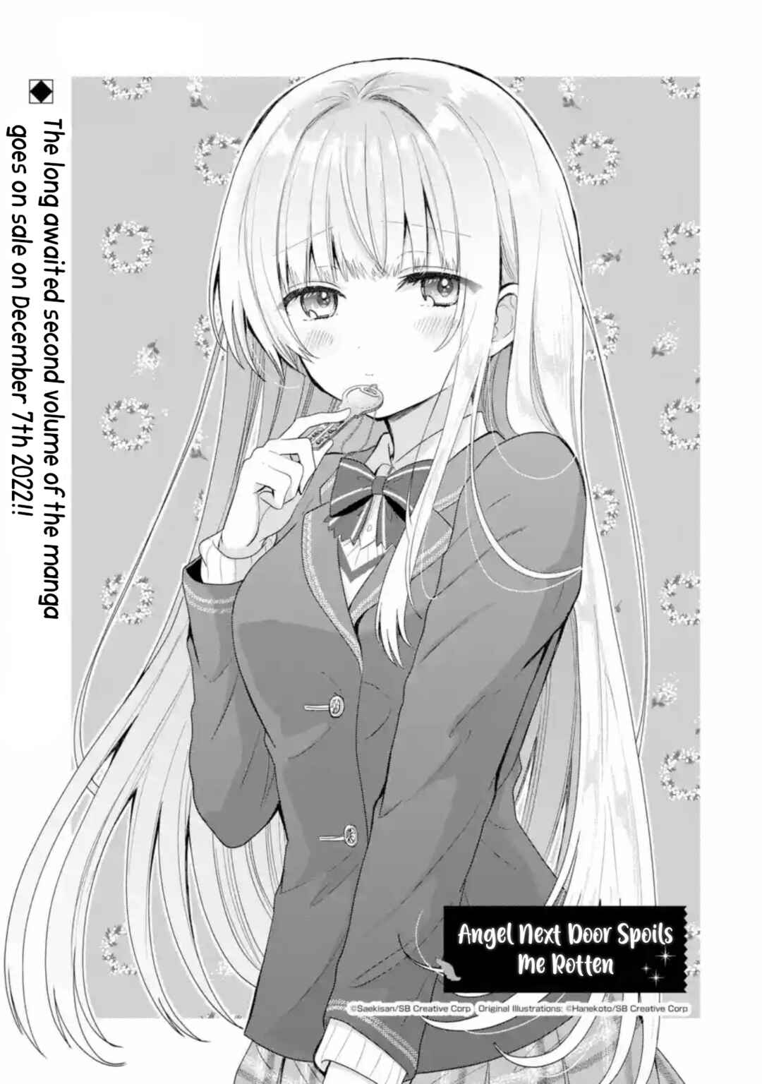 Otonari no Tenshi-sama ni Itsu no Ma ni ka Dame Ningen ni Sareteita Ken Chapter 9.1 page 0