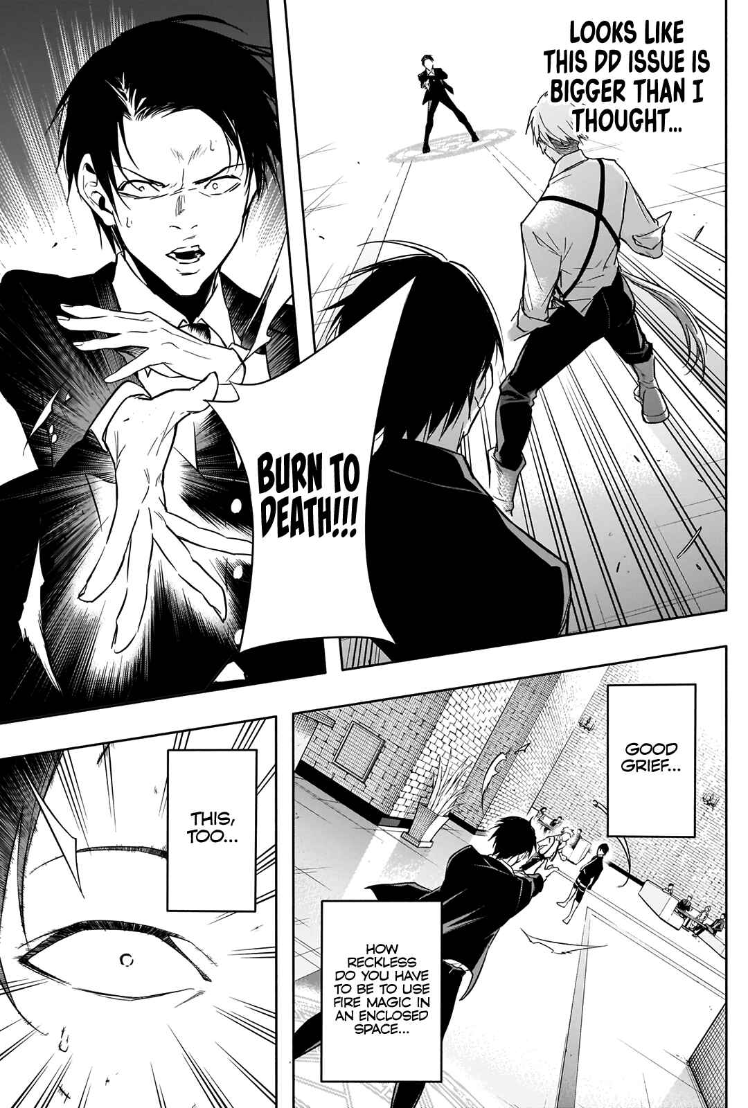 Ouritsu Mahou Gakuen no Saikasei ~Hinkongai Agari no Saikyou Mahoushi, Kizoku Darake no Gakuen de Musou Suru~ Chapter 14 page 12