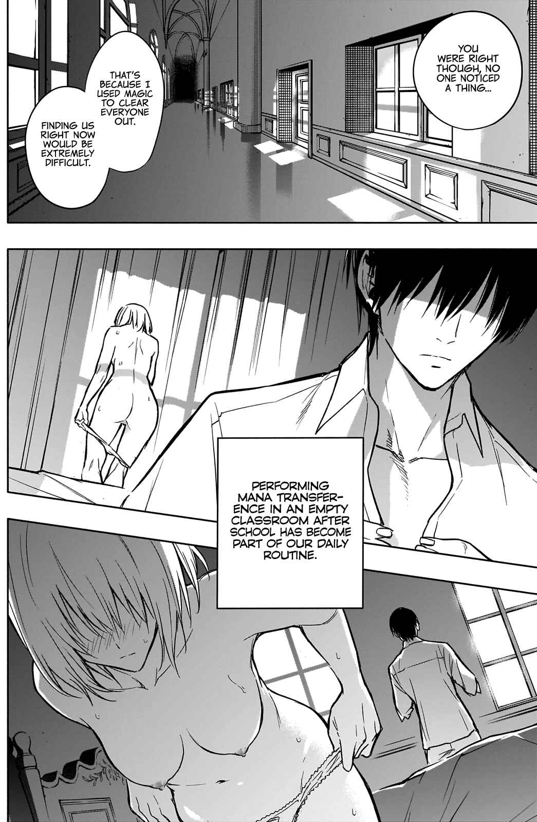 Ouritsu Mahou Gakuen no Saikasei ~Hinkongai Agari no Saikyou Mahoushi, Kizoku Darake no Gakuen de Musou Suru~ Chapter 23 page 4