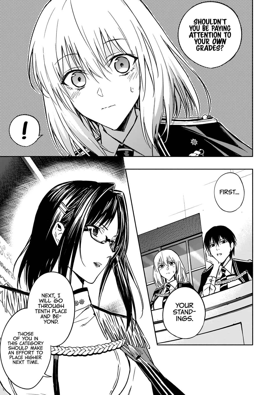 Ouritsu Mahou Gakuen no Saikasei ~Hinkongai Agari no Saikyou Mahoushi, Kizoku Darake no Gakuen de Musou Suru~ Chapter 31 page 12