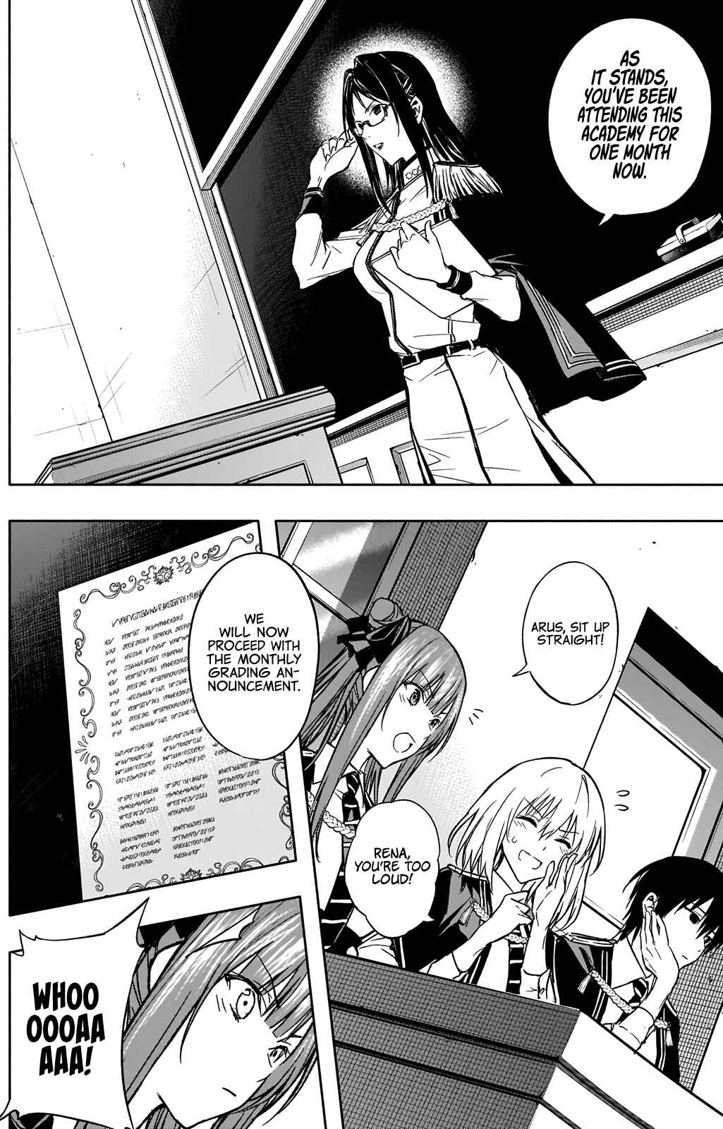 Ouritsu Mahou Gakuen no Saikasei ~Hinkongai Agari no Saikyou Mahoushi, Kizoku Darake no Gakuen de Musou Suru~ Chapter 31 page 7
