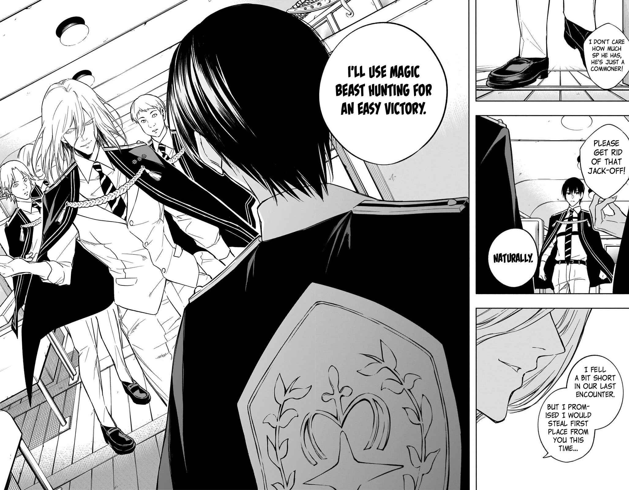 Ouritsu Mahou Gakuen no Saikasei ~Hinkongai Agari no Saikyou Mahoushi, Kizoku Darake no Gakuen de Musou Suru~ Chapter 36 page 12