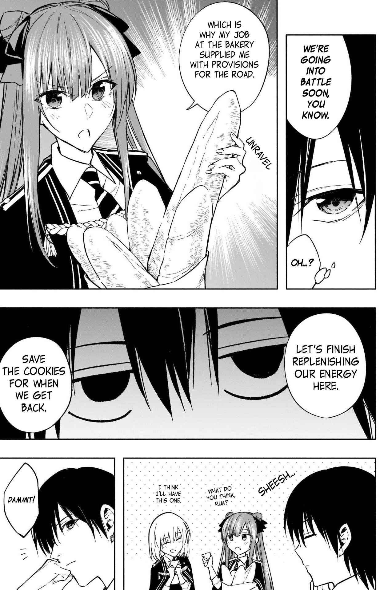 Ouritsu Mahou Gakuen no Saikasei ~Hinkongai Agari no Saikyou Mahoushi, Kizoku Darake no Gakuen de Musou Suru~ Chapter 36 page 3