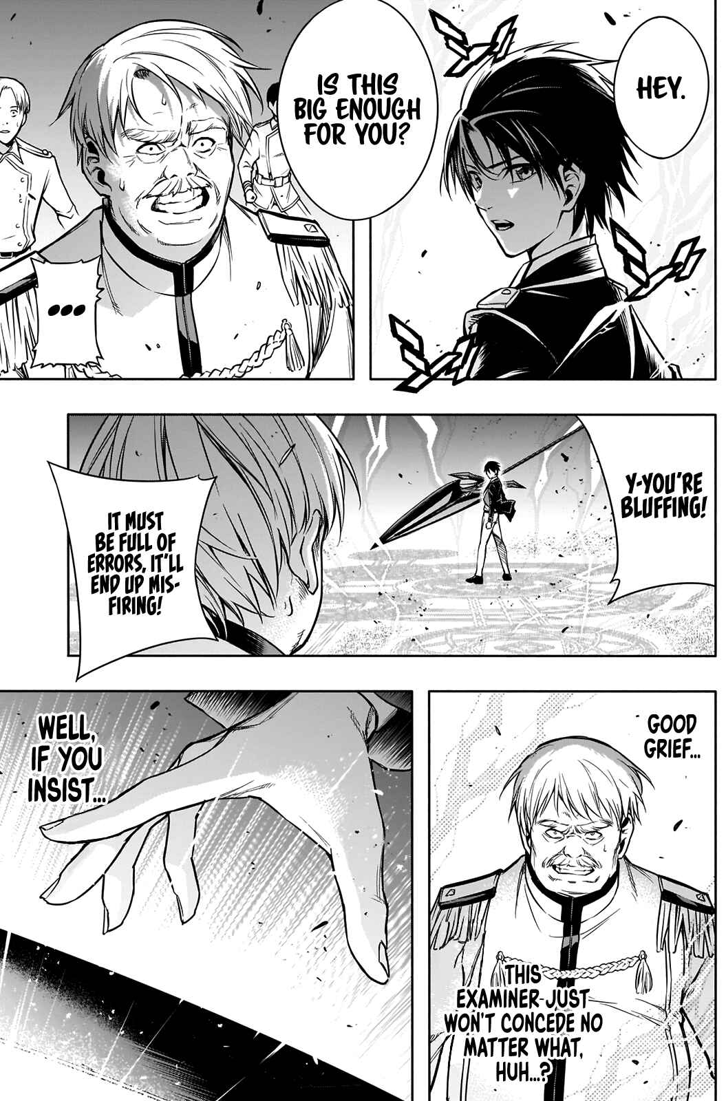 Ouritsu Mahou Gakuen no Saikasei ~Hinkongai Agari no Saikyou Mahoushi, Kizoku Darake no Gakuen de Musou Suru~ Chapter 7 page 9