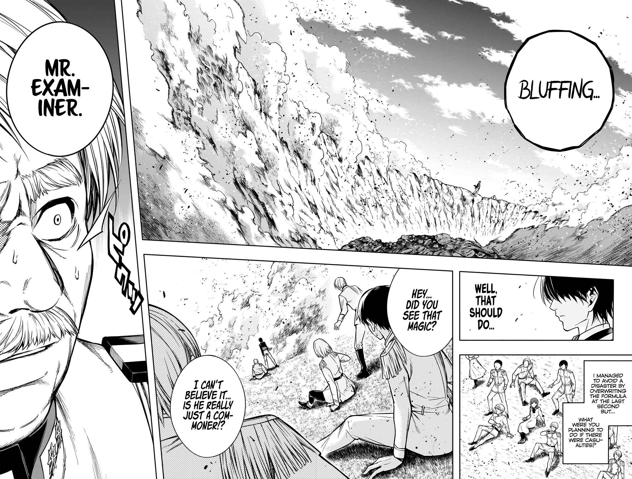 Ouritsu Mahou Gakuen no Saikasei ~Hinkongai Agari no Saikyou Mahoushi, Kizoku Darake no Gakuen de Musou Suru~ Chapter 7 page 12