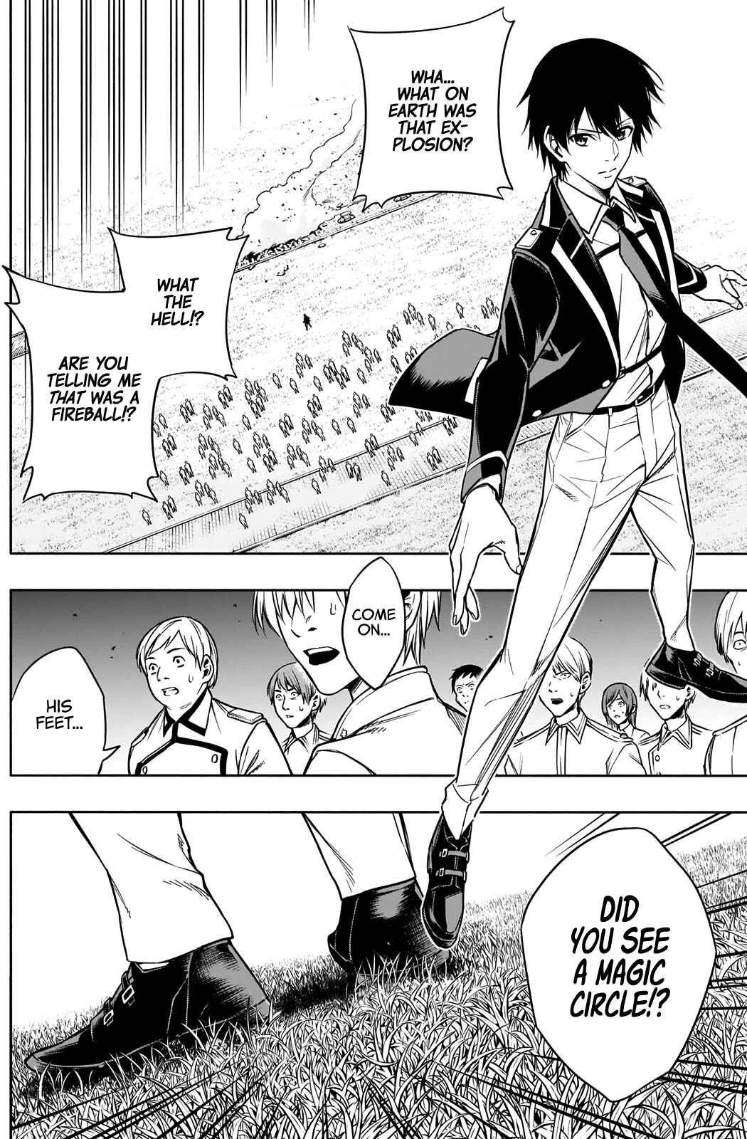 Ouritsu Mahou Gakuen no Saikasei ~Hinkongai Agari no Saikyou Mahoushi, Kizoku Darake no Gakuen de Musou Suru~ Chapter 7 page 2