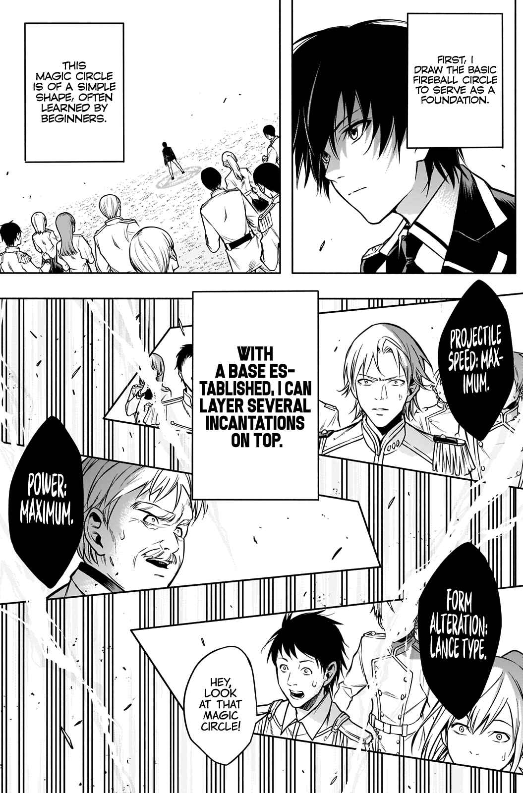 Ouritsu Mahou Gakuen no Saikasei ~Hinkongai Agari no Saikyou Mahoushi, Kizoku Darake no Gakuen de Musou Suru~ Chapter 7 page 7