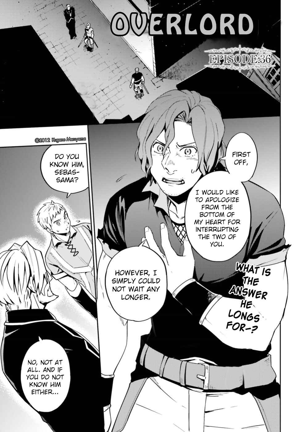 Overlord Chapter 36 page 0