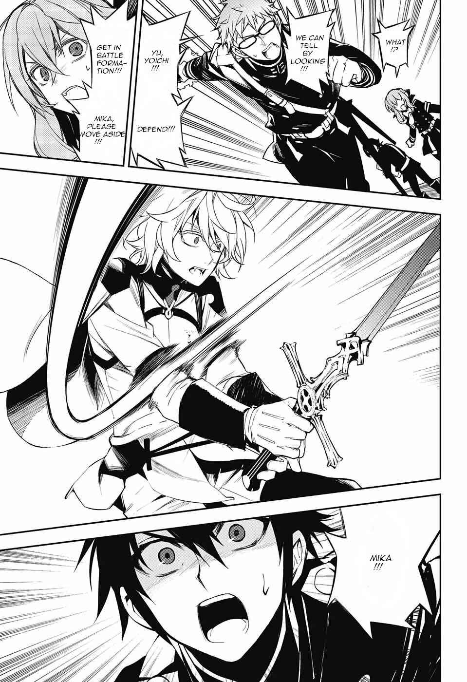Owari no Seraph Chapter 52 page 22