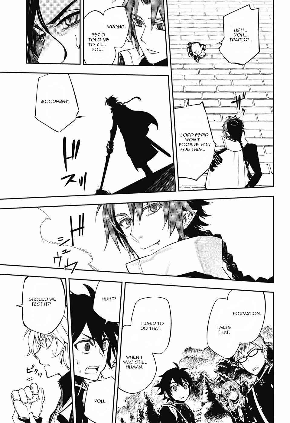 Owari no Seraph Chapter 52 page 32