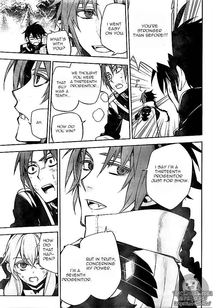 Owari no Seraph Chapter 52 page 34