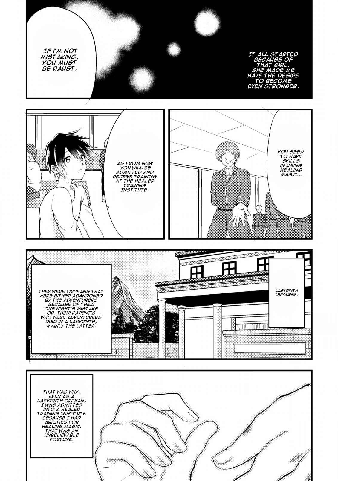 Party kara Tsuihou Sareta Sono Chiyushi, Jitsu wa Saikyou Nitsuki Chapter 3 page 13