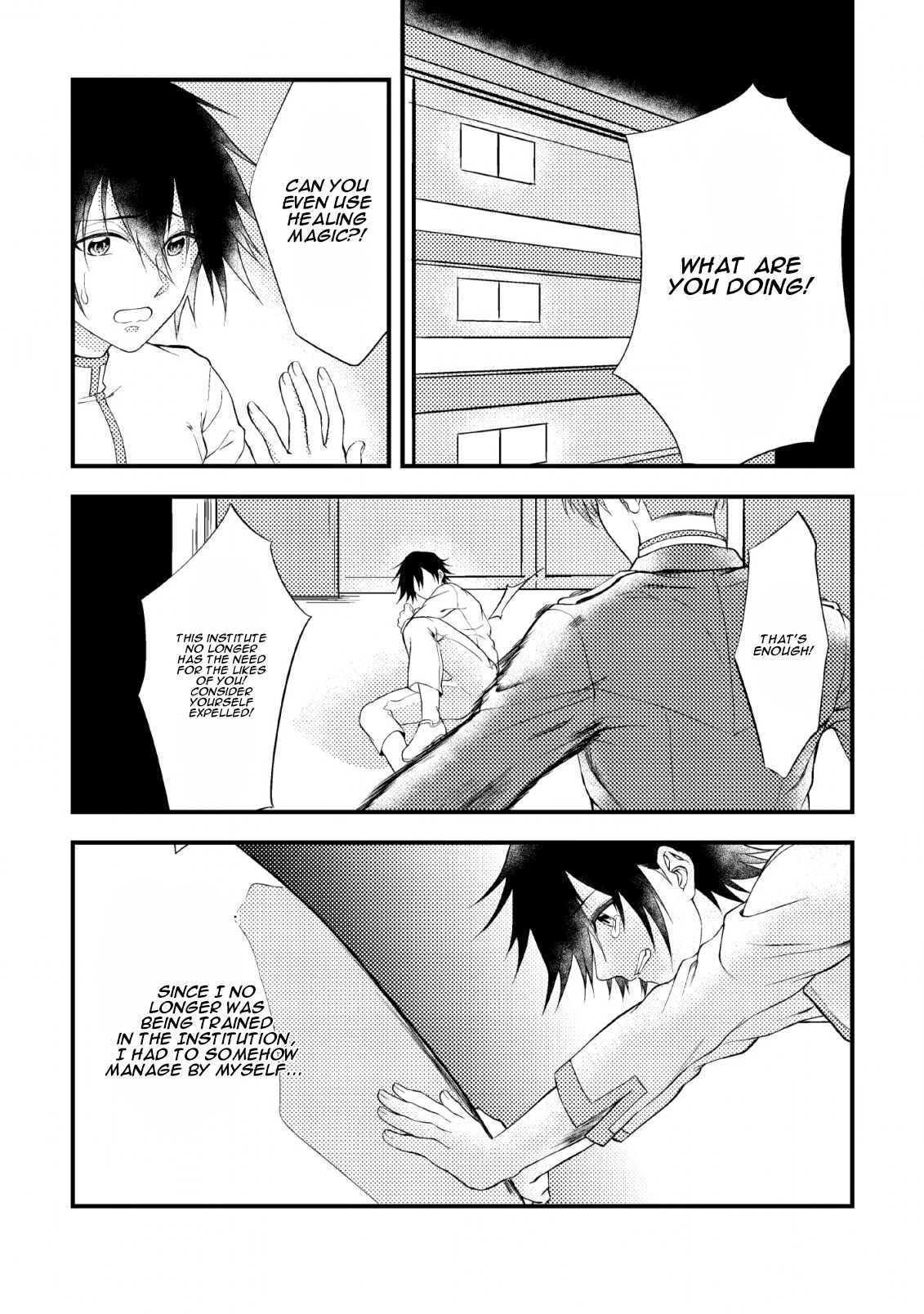Party kara Tsuihou Sareta Sono Chiyushi, Jitsu wa Saikyou Nitsuki Chapter 3 page 14