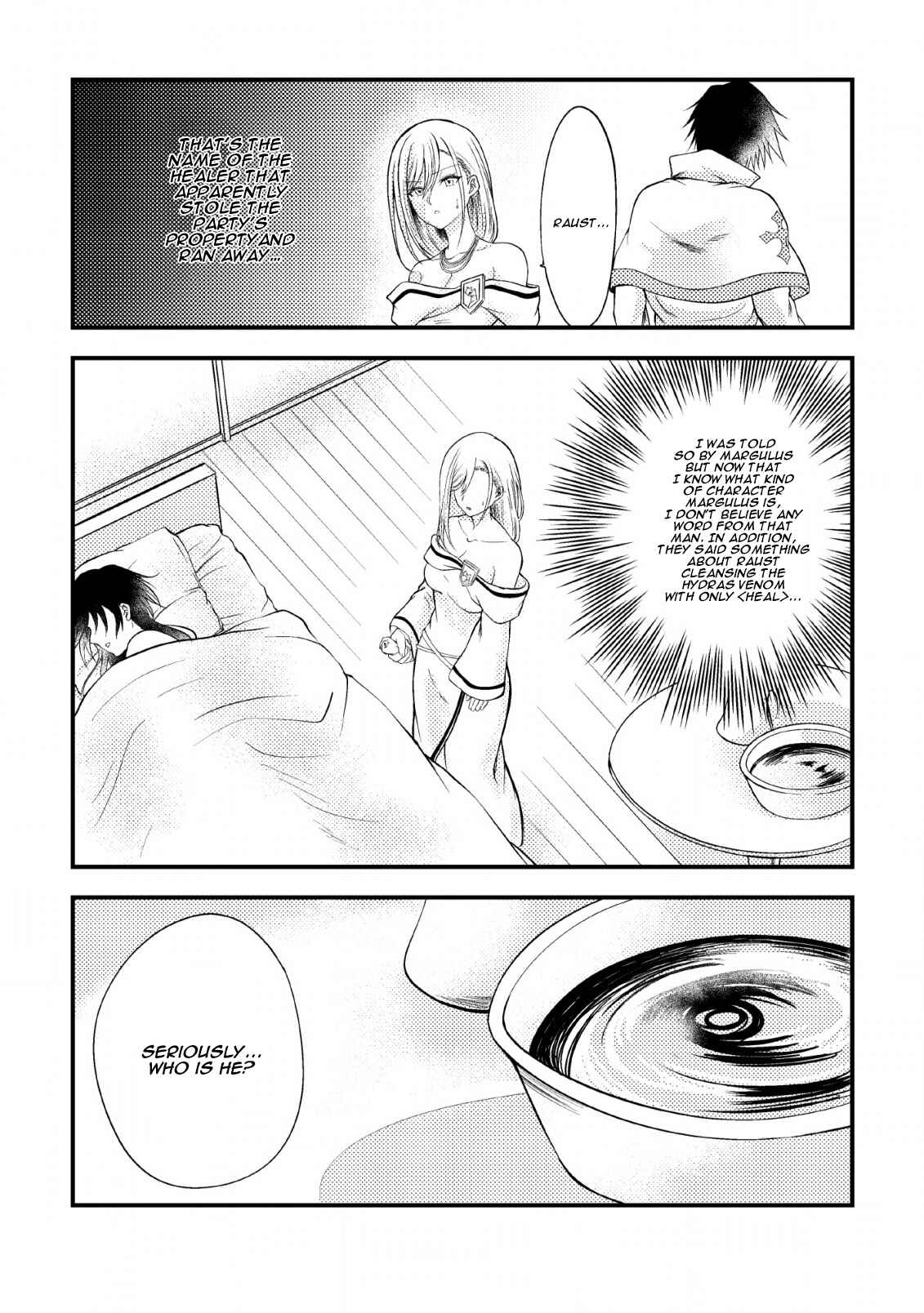 Party kara Tsuihou Sareta Sono Chiyushi, Jitsu wa Saikyou Nitsuki Chapter 3 page 4