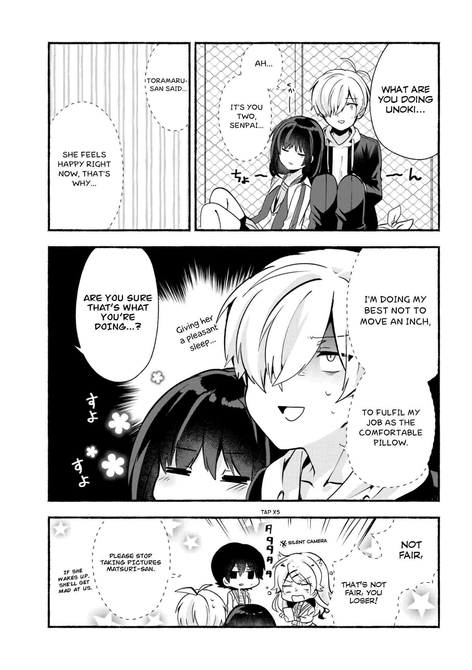Pashiri na Boku to Koisuru Banchou-san Chapter 18 page 13