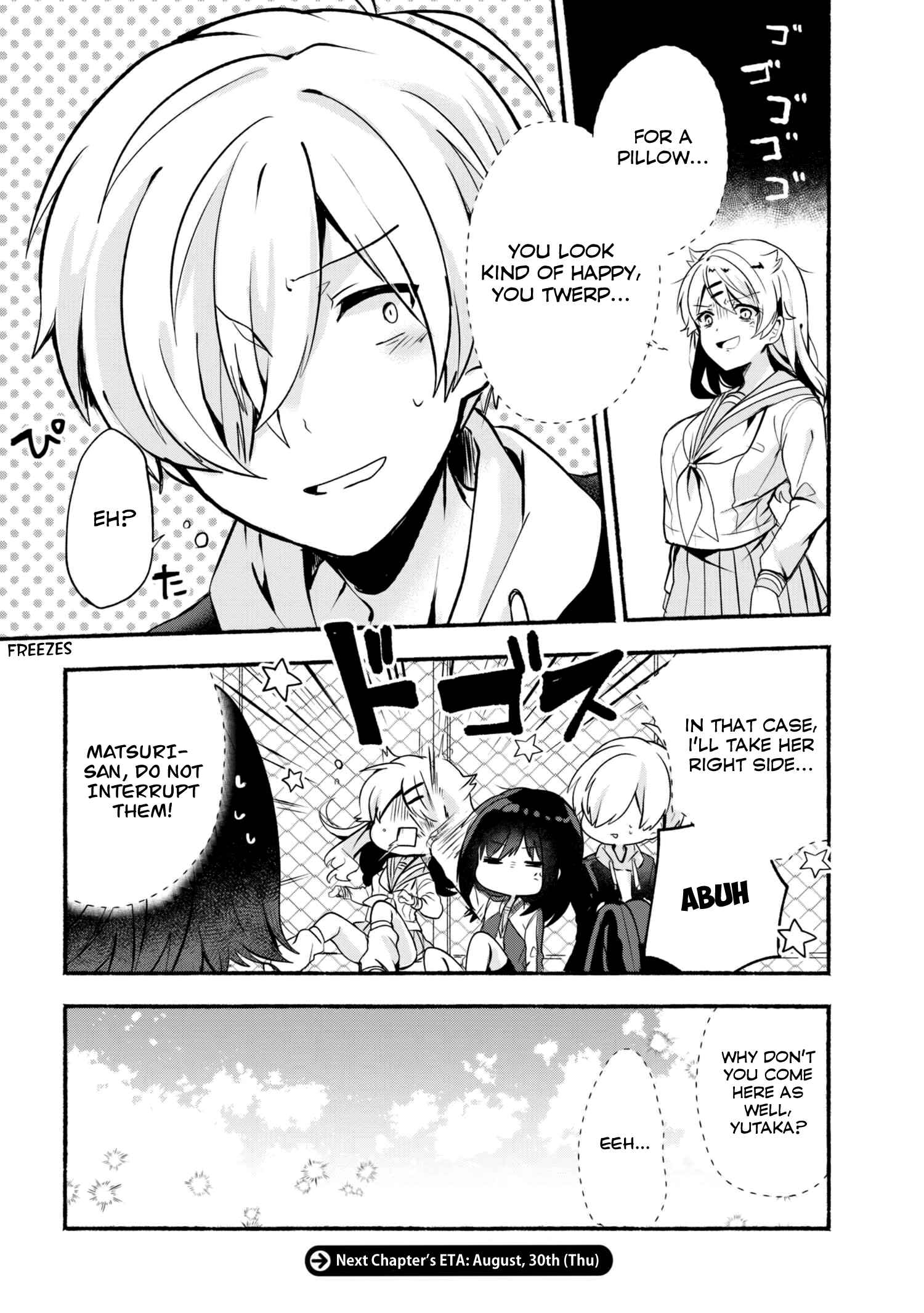 Pashiri na Boku to Koisuru Banchou-san Chapter 18 page 14