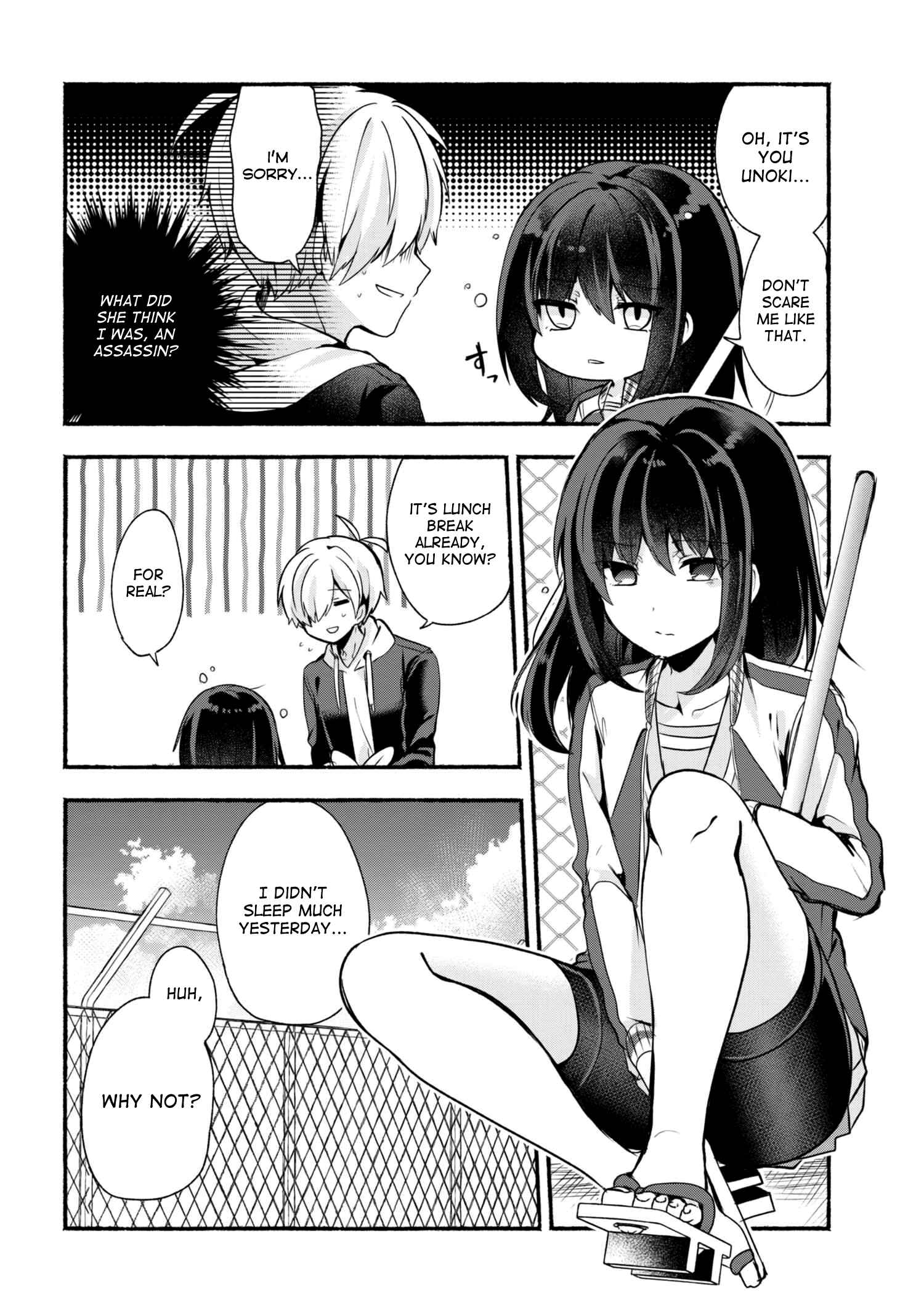 Pashiri na Boku to Koisuru Banchou-san Chapter 18 page 4