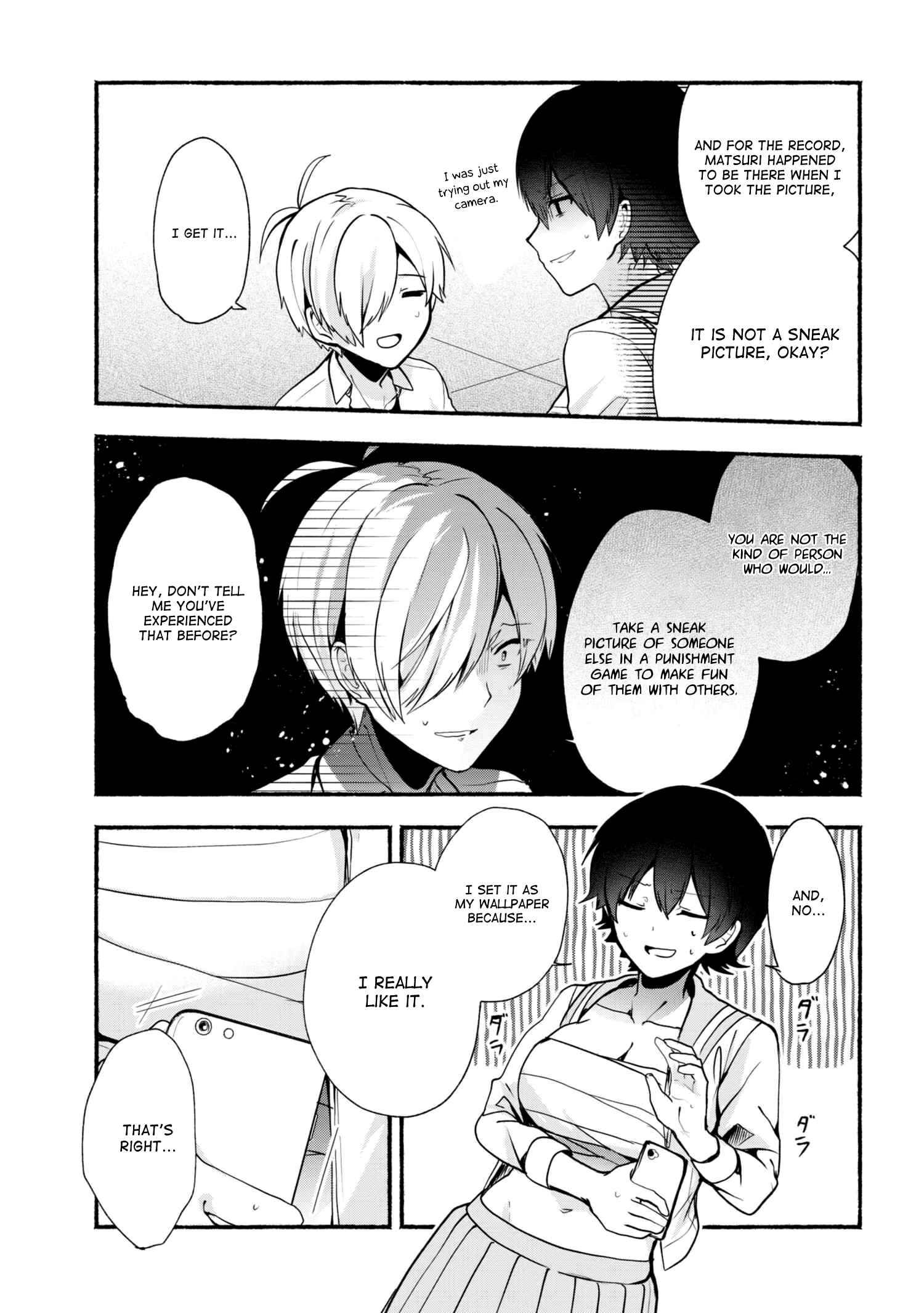 Pashiri na Boku to Koisuru Banchou-san Chapter 25 page 8