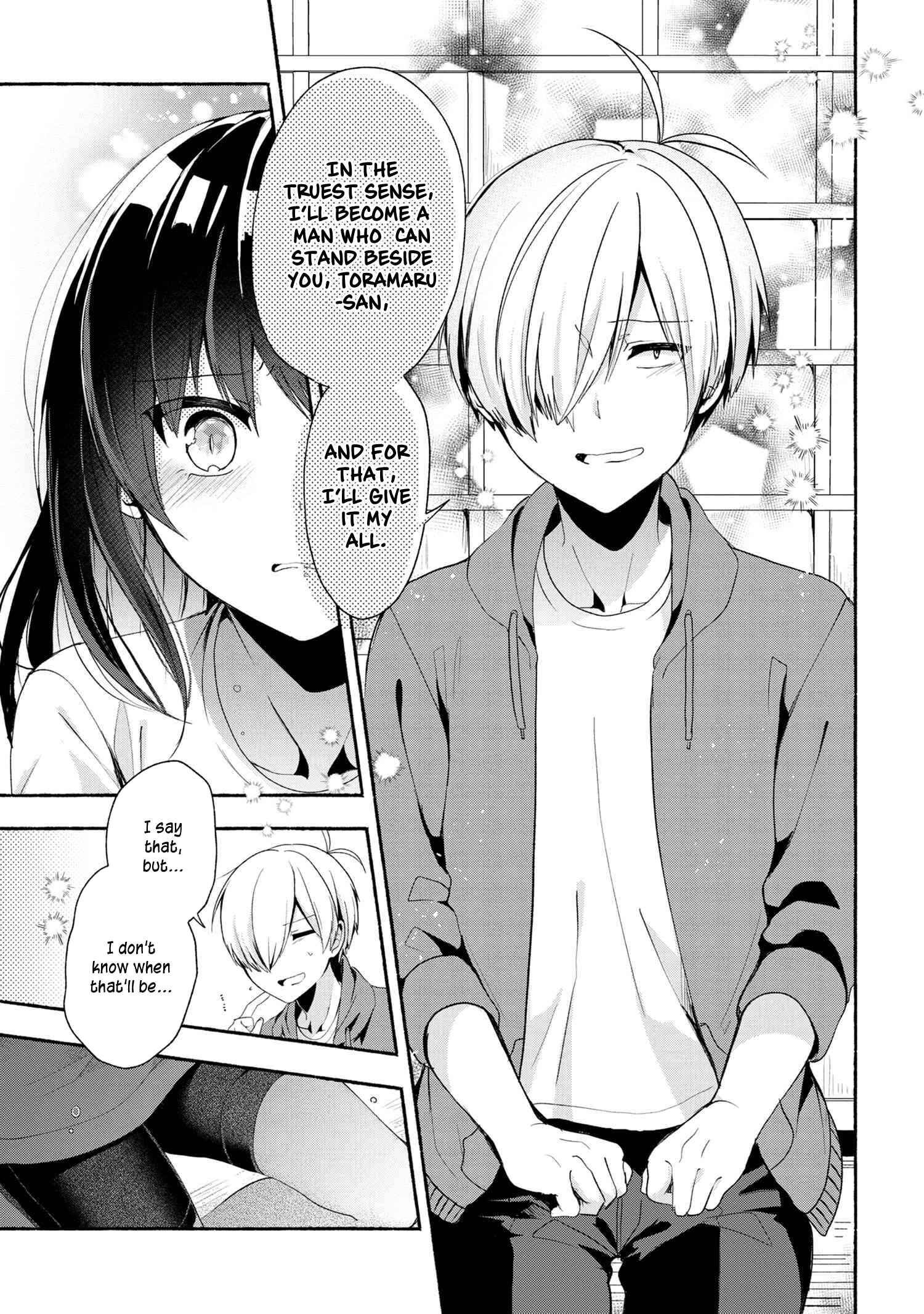 Pashiri na Boku to Koisuru Banchou-san Chapter 41 page 9