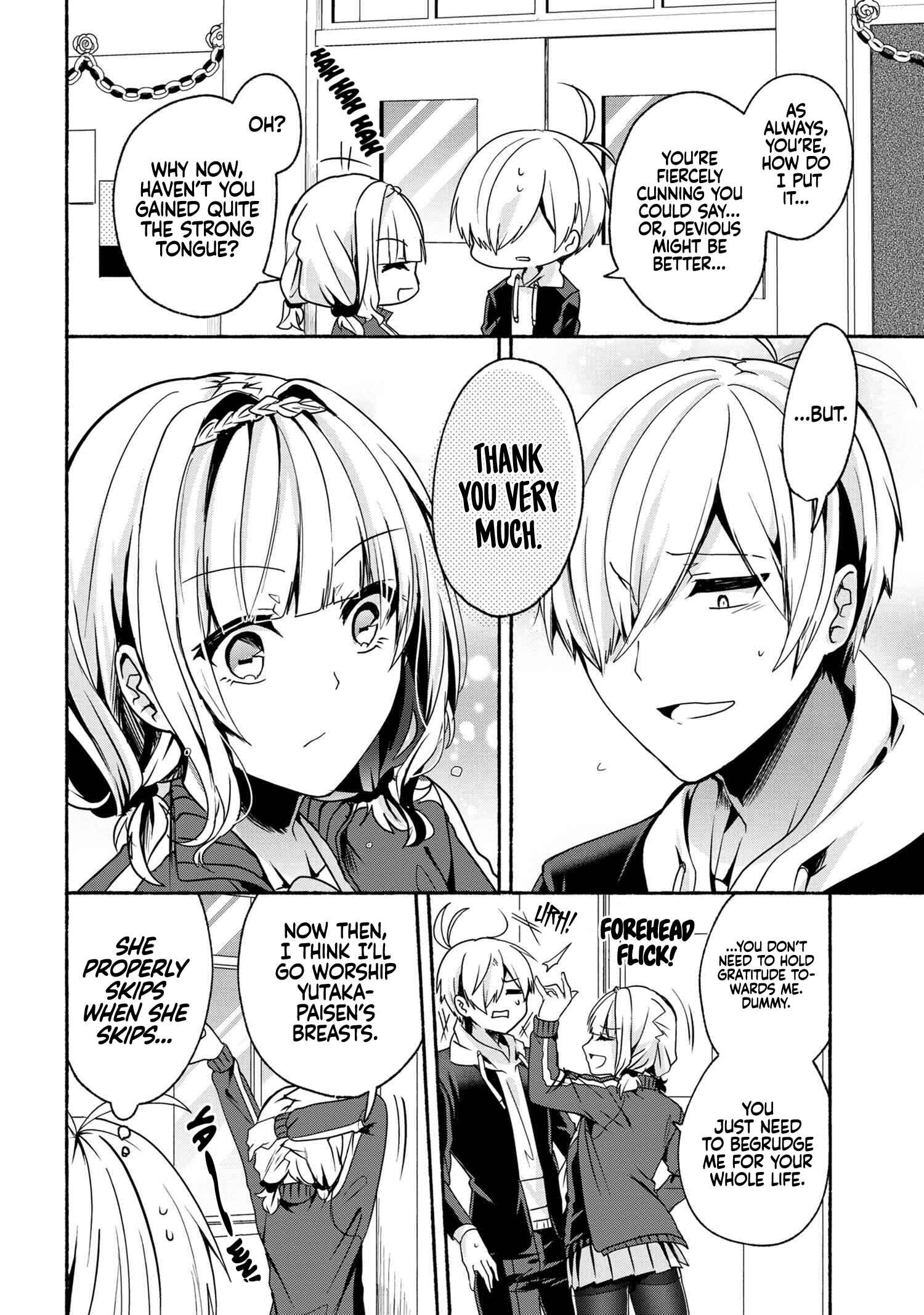 Pashiri na Boku to Koisuru Banchou-san Chapter 55 page 10