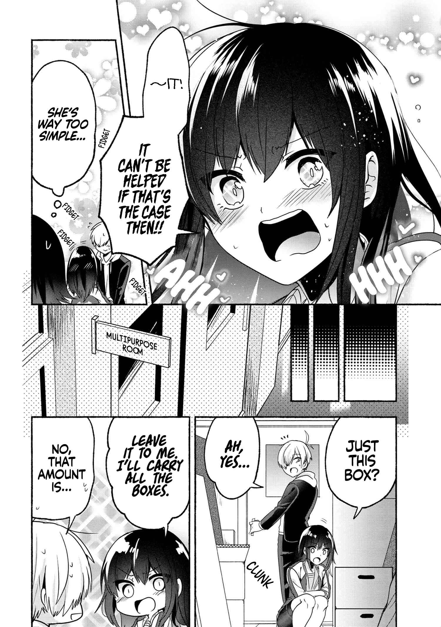 Pashiri na Boku to Koisuru Banchou-san Chapter 55 page 12