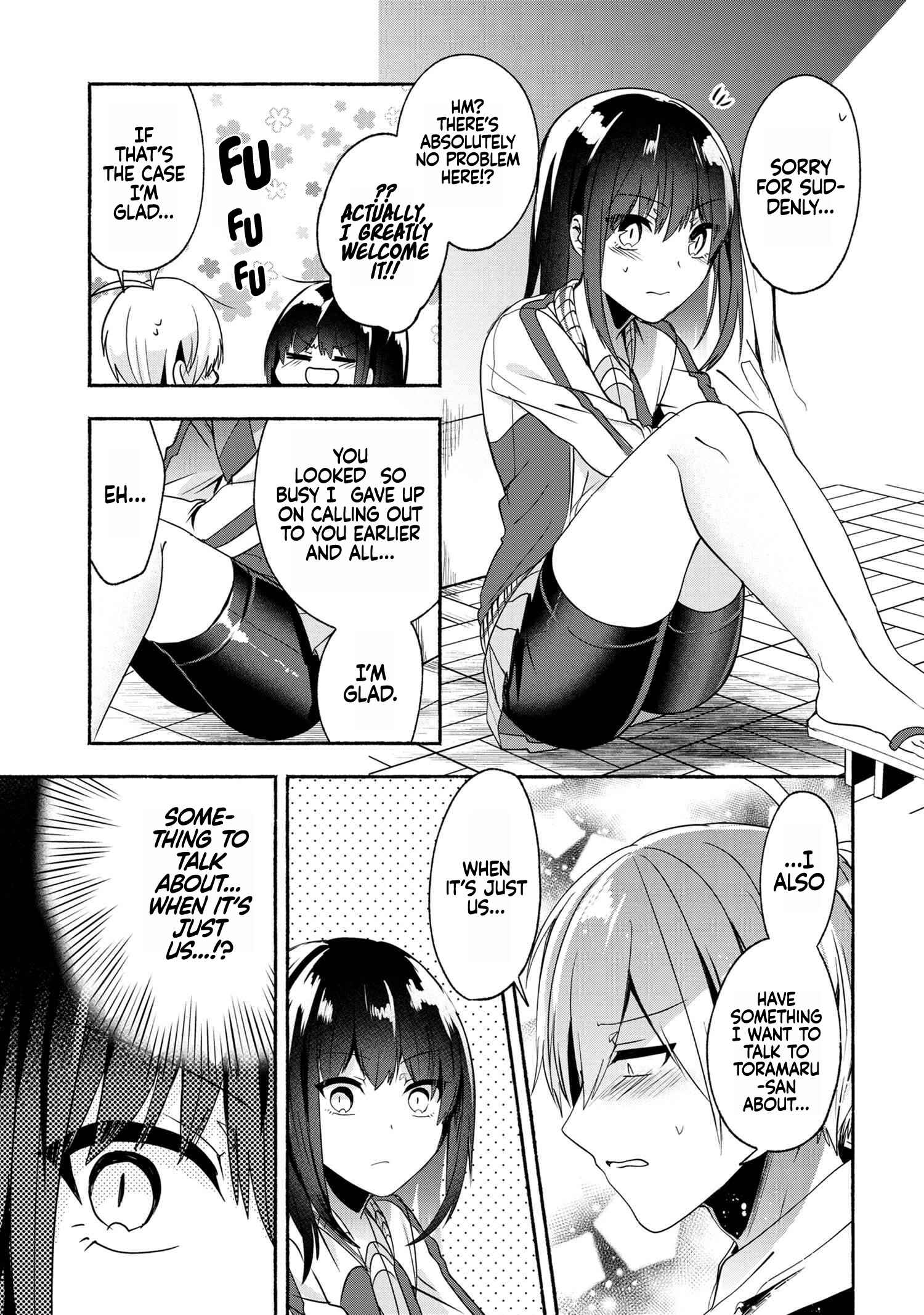 Pashiri na Boku to Koisuru Banchou-san Chapter 55 page 15