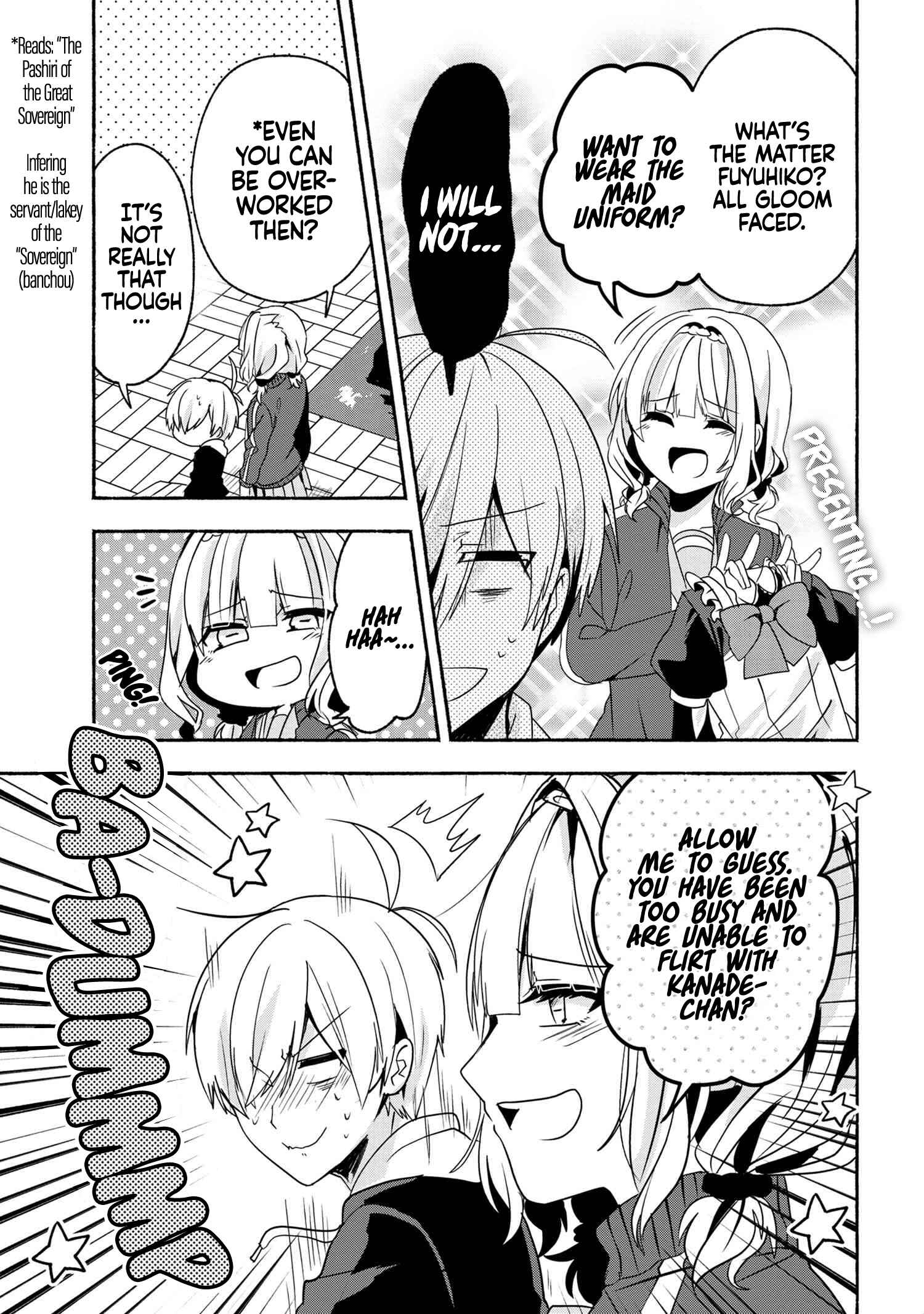 Pashiri na Boku to Koisuru Banchou-san Chapter 55 page 7