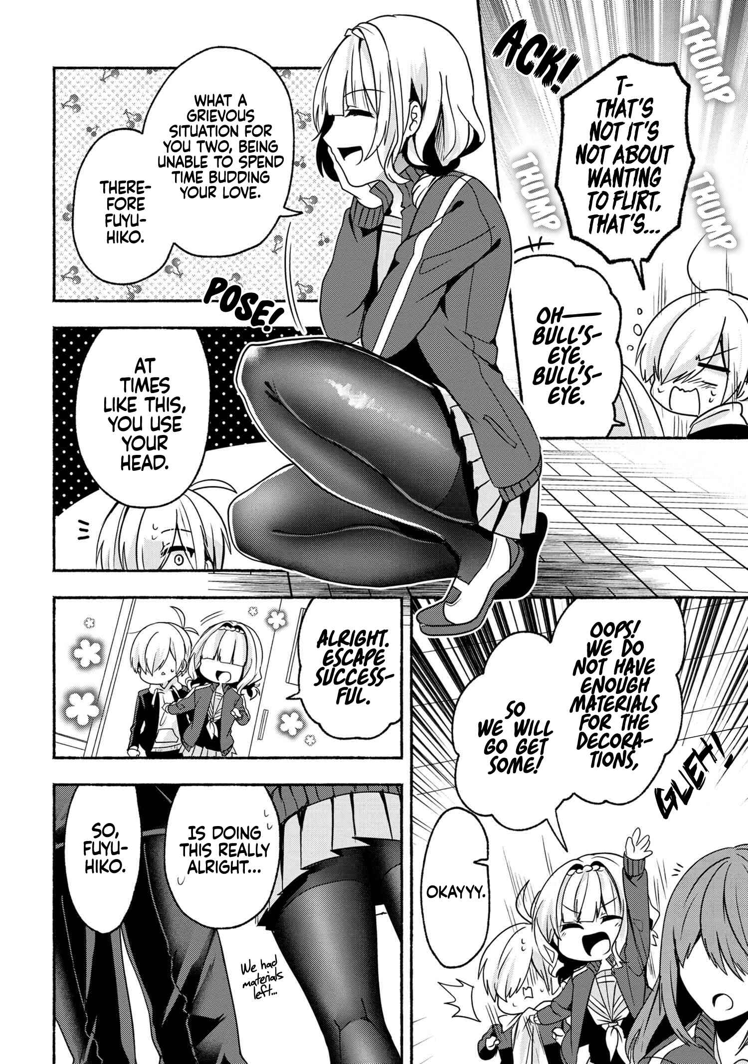 Pashiri na Boku to Koisuru Banchou-san Chapter 55 page 8