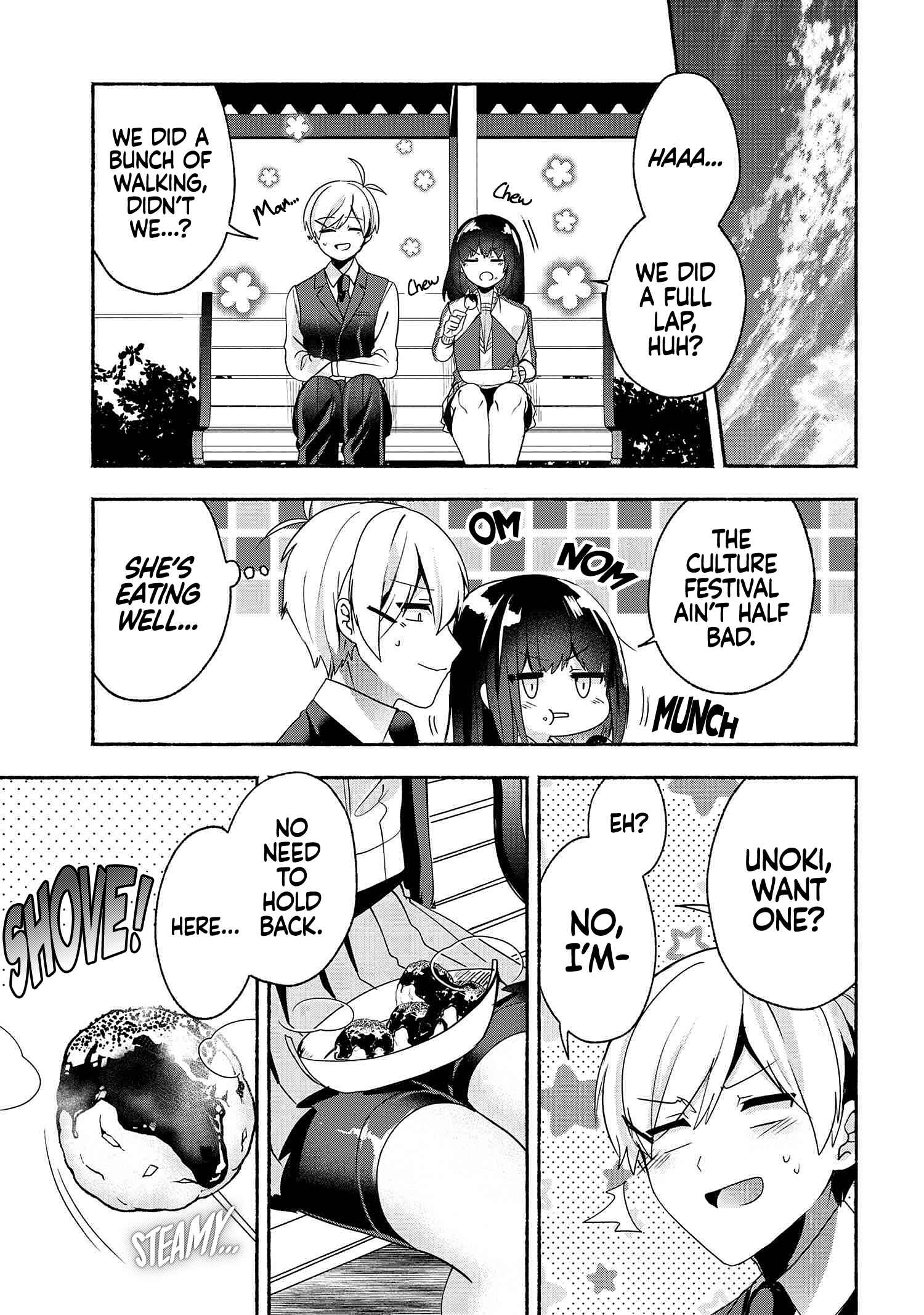 Pashiri na Boku to Koisuru Banchou-san Chapter 58 page 9