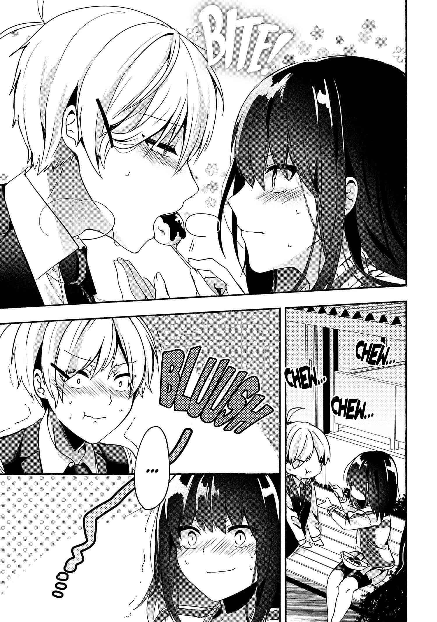 Pashiri na Boku to Koisuru Banchou-san Chapter 58 page 11