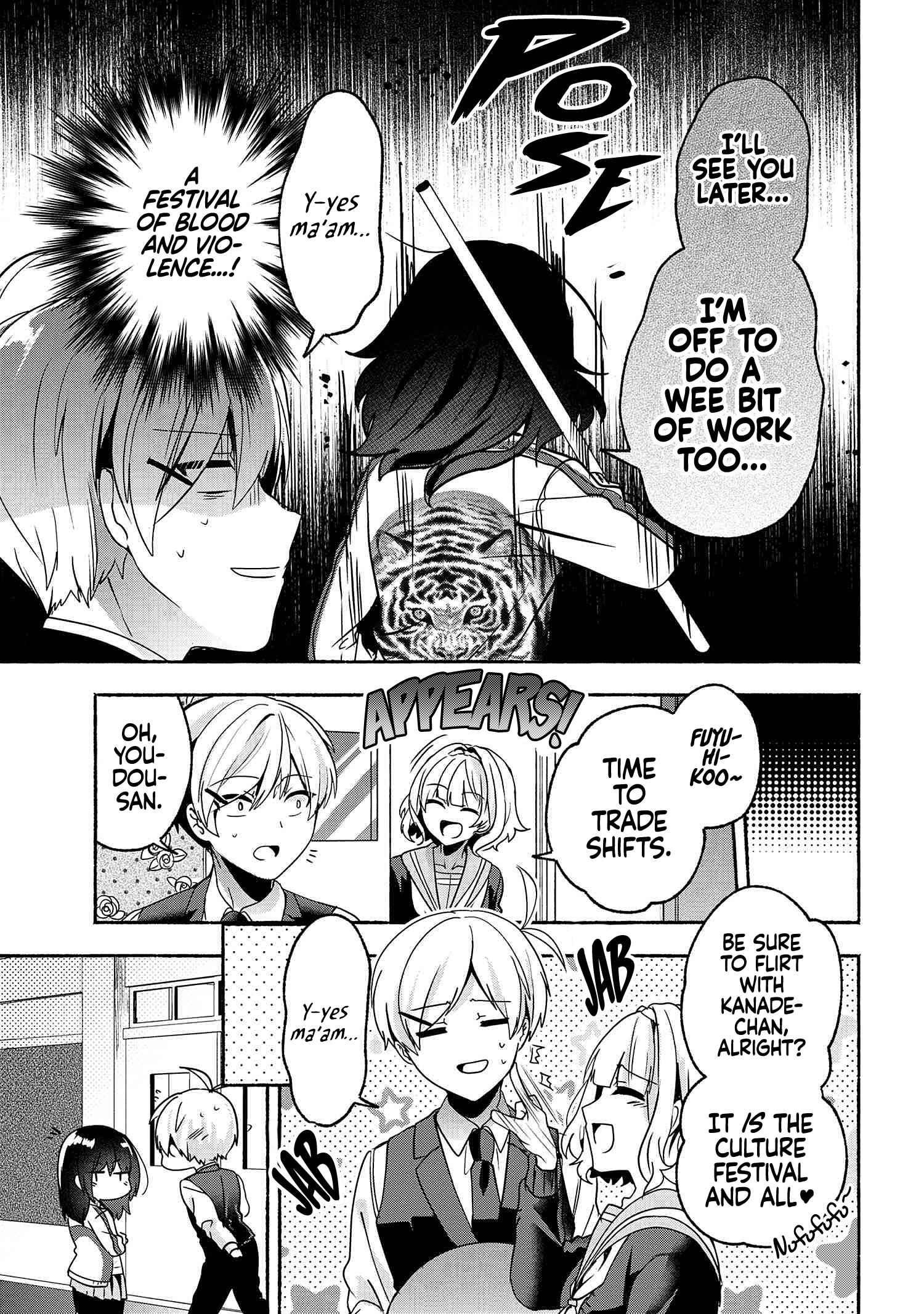 Pashiri na Boku to Koisuru Banchou-san Chapter 58 page 5