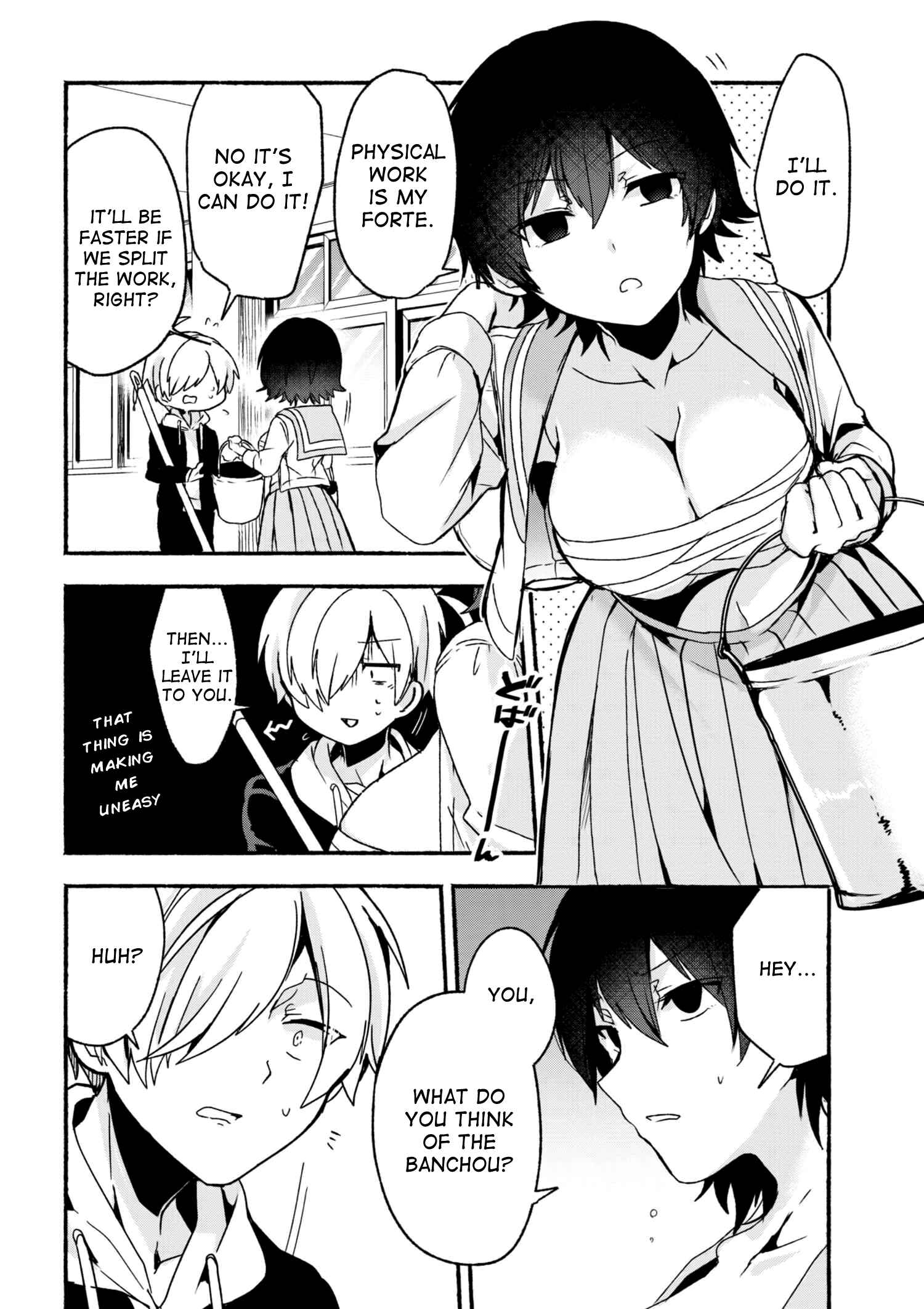 Pashiri na Boku to Koisuru Banchou-san Chapter 7 page 10